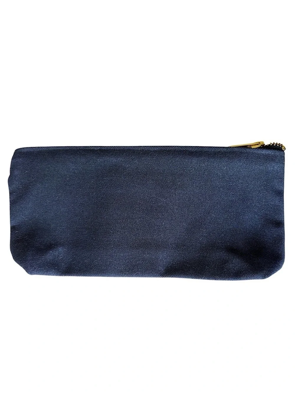 Peg and Awl No.5 The Scholar Pouch Coal Navy Blue Waxed